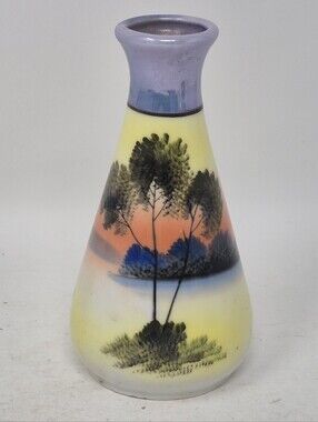 Vintage Hand Painted Bud Vase Made In Japan